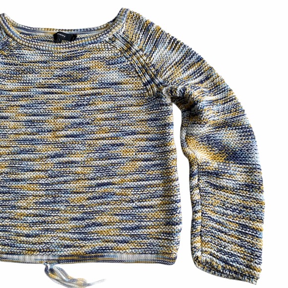 Theory Coella Soft Chain Cotton Sweater Size Large - Picture 6 of 10
